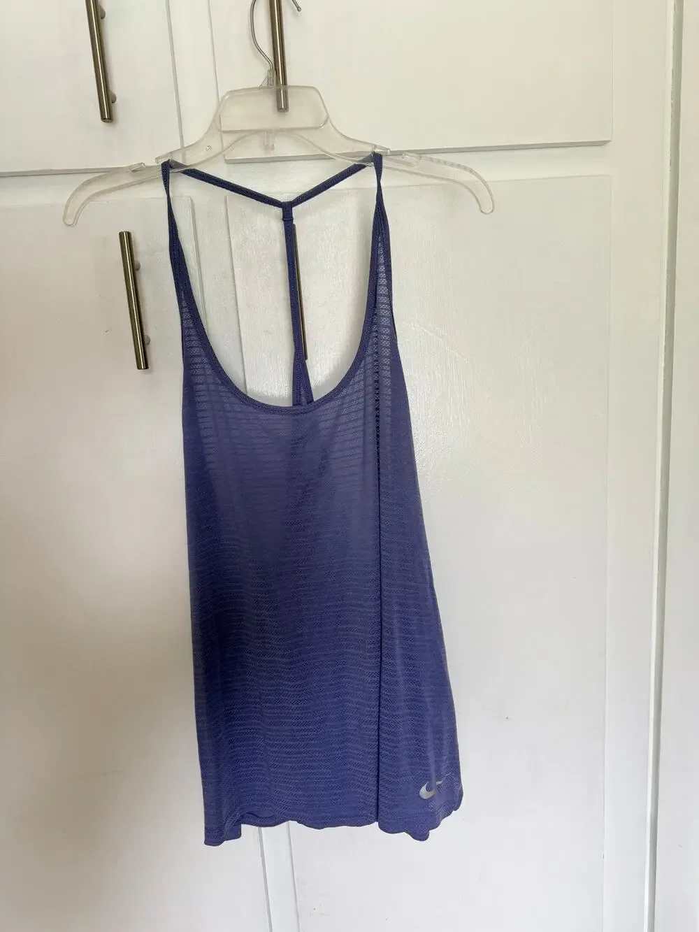 Nike Dri-FIT Purple Racerback Activewear Tank Top Size XL